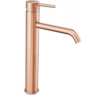 Змішувач для раковини (умивальника) REA LUNGO ROSE GOLD рожеве золото