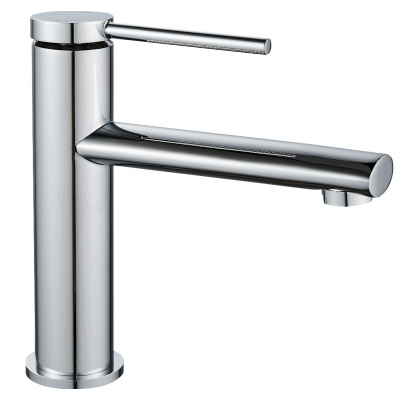 Змішувач для раковини (умивальника) REA OVAL CHROME хром низький